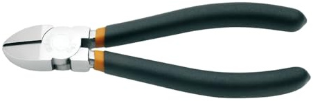 Beta 1082 160 - Diagonalseitenschneider, verchromt, Griffe mit zweischichtigem Überzug aus rutschfestem PVC