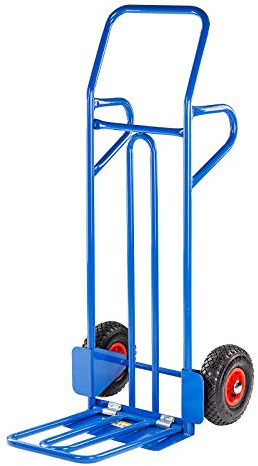 DEMA Profi Sackkarre 150 kg – Transportkarre, Stapelkarre, Karre, Luftbereifung, robust, langlebig, kippsicher – Werkstatt, Lager, Umzug