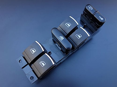 Chrom Fensterheber Schalter 4-Türer 9-Pin