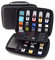 KING OF FLASH Large Electronics Case, Portable Electronics Case Organizer, Wallet, Cable, USB Storage Case, Travel Accessories