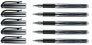 5er Sparpack FABER-CASTELL Gel-IMPACT, schwarz