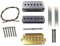 52mm Brückenposition Humbucker Größe P90 Bausatz (Neusilberabdeckung)
