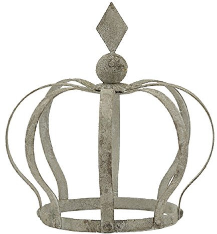 MDybf Garten-Deko Windspinne Metall antikgrau Shabby Optik 2 Stück