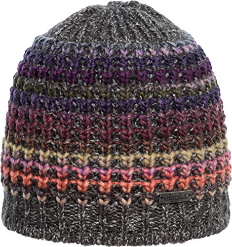 Eisglut Damen Vanessal Strickmütze, anthrazit/Mauve, M 57-58cm