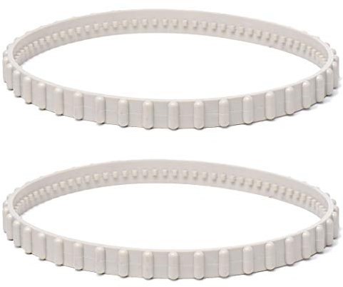 AR-PRO RCX23002 Lot de 2 courroies d'entraînement de rechange à bande souple – Pièces de nettoyage de piscine en caoutchouc de qualité supérieure et robustes | Compatible avec les nettoyeurs de
