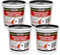 Isolbau Super Finish Spachtel 100 kg, Glättspachtel Fugenspachtel, Gebrauchsfertige Polymer-Gips Fertigspachtel Spachtelmasse für innen, Weiß Q1-Q13