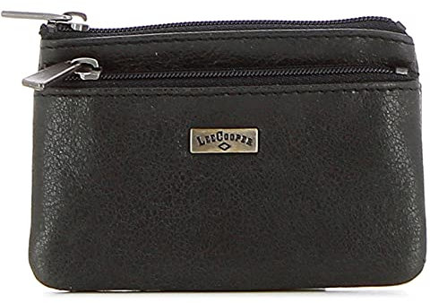 Lee Cooper Pathfinder, Porte-Monnaie Homme, Noir, Taille Unique