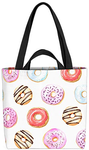 VOID Sweet Donuts Tasche 33x33x14cm,15l Einkaufs-Beutel Shopper Einkaufs-Tasche Bag
