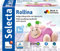 Rollina, 61072 rosa, Greifling mit Quietsche aus Holz, 7,5 cm