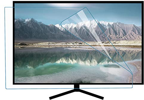 Displayschutzfolie Tv 48-49 Zoll, Hd Matte Anti-Glare-Folie, Anti-blaulicht, Kratzfeste Verletzung, Passend Für LCD, Led, 4k OLED, QLED,Matte-49inch(1075x604mm)