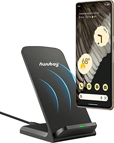 Pixel Charger Stand, Wireless Charger, Google Pixel 9 | 9 Pro | 8 | 8 Pro | 7 | 7 Pro | 6 | 6 Pro | 5 | 4 XL | 4 | 3 XL | 3 | Buds Pro 10w Qi-Certified Fast Wireless Charging Station Phone Accessories