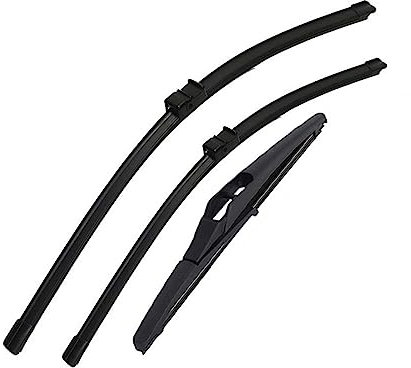 UANGLI Escobillas Limpiaparabrisas Delanteras Traseras para Opel Astra H GTC 3 Puertas Hatchback 2004-2009 Limpiaparabrisas