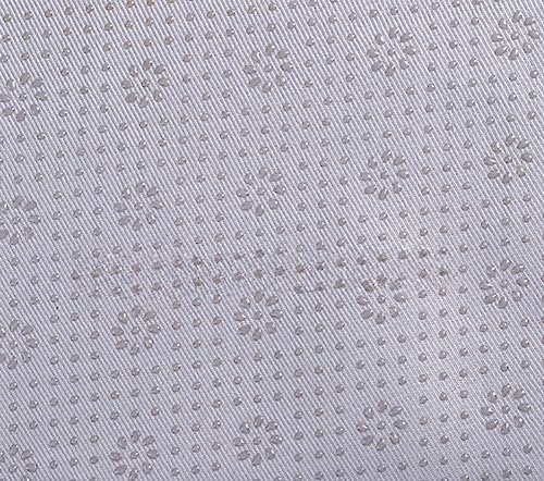 Exquisiter Twill-Gabardine-Stoff, rutschfester Stoff, für Sofa, Sitz, Zuhause, Büro, Textur, Basteln, Nähen, Teppiche, Stoff, Pflaumenblüten-Punkt, Silikonkissen