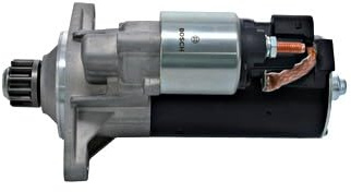 BOSCH Motor Starter Anlasser 12V 2kW Zähnezahl: 13 gegen den Uhrzeigersinn für VW GOLF VI (5K1) TIGUAN (5N) Transporter V Bus (7HB, 7HJ, 7EB, 7EJ, 7EF, 7EG, 7HF, 7EC) Passat Variant (365) TOURAN (1T3)