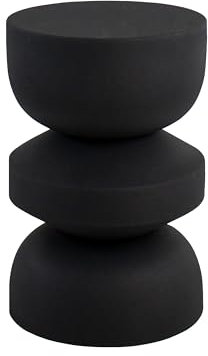 Kick Collection Beistelltisch Jon - Schwarz - Modern und Hochwertig - Metall - Erhältlich in vielen Farben