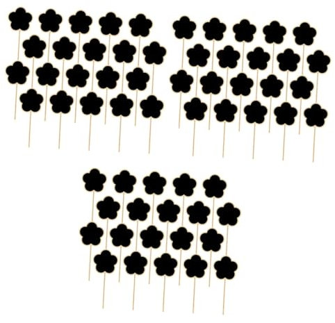 EXCEART 60 Stk Tafel-picks Tafelgartenhersteller Tafel Aus Holz Blumen Preisschilder Etiketten Für Gartenblumen Mini-tafelaufsätze Kleine Tafelschilder Pflanze Kleine Karte Anlage Hölzern