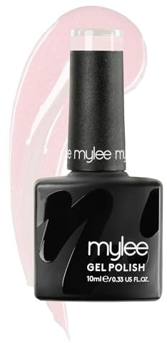 Mylee Smalto Gel Semipermanente 10ml [Veil] UV/LED Nail Art Manicure Pedicure per Uso Professionale e Domestico [Unveiled Collection] - Lunga Durata e Facile da Applicare