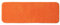 MIULEE Teppich Badematte Badezimmerteppich Bettvorleger rutschfest Badteppich Badvorleger Saugfähige Duschvorleger Waschbar Fussmatte für Wohnzimmer Schlafzimmer Badezimmer 45x120 cm Orange