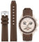 BONACE Armband für Swatch Omega, gebogenes Silikonarmband, kompatibel mit Omega X Swatch 20 mm Watch, Omega Swatch Moonswatch Speedmaster Uhrenersatz, keine Lücken, für Herren und Damen
