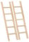 KONTONTY Scala in Miniatura 2 Pezzi Scaletta in Legno Miniatura Scala Per Case Giocattolo Accessori Decorativi Scale Per Decorazioni
