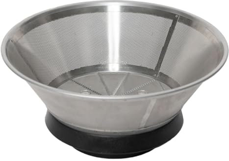 jiingekk Mixer Blades, Efficient Replacement Juicer Machine Part Juicer Cutter Multifuntional Juicer Part Meshs Filter Basket for WJE4001D