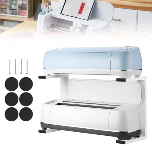 2-in-1-Standbeine Kompatibel mit Cricut Maker 3/ Maker/Explore 3/ Explore Air 2, 18.8cm*30.5cm Doppelter Standbeine Zubehör Werkzeug-Organizer für den Bastelraum