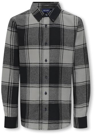 Only & Sons Jungen Osjgudmund Ls Checked Shirt Noos Osjgudmund Ls Checked Shirt Noos (1er Pack)