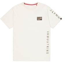 Alpha Industries Herren Camo Sleeve T T-Shirt (1er Pack)
