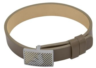 Emporio Armani Herren-Edelstahlarmband mit Schieberverschluss