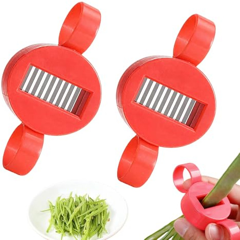 2 Pcs Runner Bean Slicer and Stringer - Strong Mini Runner Bean Slicer Cutter - Sharp and Efficient Kitchen Slicing Tool - Fast Bean Cutting Kitchen Tool for Stringing Cutter Fast Bean Cutting