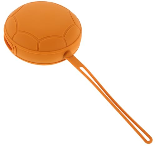 Silikon Aufbewahrungsbox für Reise, Wiederverwendbar, Orange | Leicht, Tragbar, für Becher und Kleine Dinge, Schlichtes Design, Geordneter Innenraum