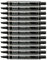 Pentel N60 Permanent Marker Chisel Tip Max.6mm Line Black Ref N60-A [Pack of 12]
