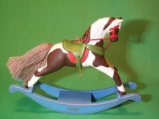 Schaukelpferd 1985 Hallmark Ornament