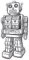 NetSpares 1 x Aufkleber Mister Roboto Roboter Fun Gag Sticker Shocker Transformer Static