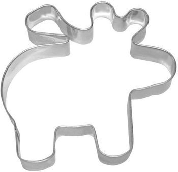 Keks - Ausstechform/PlätzchenformELCH (groß) (9 cm/Edelstahl - Rostfrei)