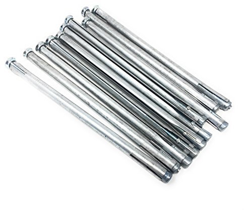 Bayram® 10 x Metallrahmendübel, Fensterdübel 10 x 202 mm