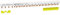 Schneider Electric - Resi9 - peigne monobloc - 3P+N - 63A - 18 modules - cache dents 5M - R9PXH418
