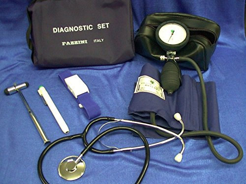 Diagnostik Set, mit Blutdruckgerät, Hammer, Stethoskop etc