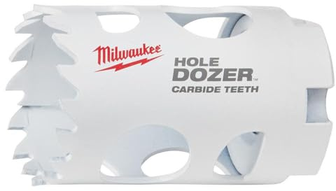 Milwaukee 49560712 Hole Saw with HM Teeth 35 mm Hole Dozer Red
