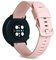 SeaFicco 20mm Bracelet de Montres en Silicone Bande de Remplacement Poignet Sangle en Sports Compatible pour Polar Ignite 2 /Polar Ignite/Polar Unite (Rose)