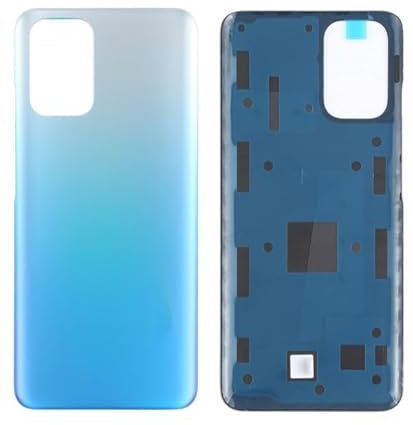Desconocido Tapa DE LA BATERIA para XIAOMI REDMI Note 10S Azul Oceano Trasera Cubierta