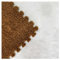 Plüsch-Puzzle-Schaumstoff-Bodenmatte, Weiche, Flauschige, Ineinandergreifende Schaumstofffliesen, Tatami-Teppiche, 30,5 X 30,5 cm Teppichquadrate Für Das Schlafzimmer Zu Hause,Kaffee,16 Pcs