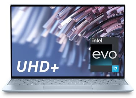 dell Dell XPS 13 9315 13.4'' UHD+ Laptop, Intel Evo Core i7-1250U, 16GB RAM, 512GB SSD, Touchscreen, Backlit Keyboard, Fingerprint Reader, Windows 11 Home