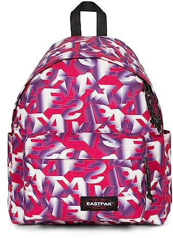 EASTPAK Mochila modelo Day Pak'r Color Blocktype Granate con cremallera adicional y porta portátil 13.3, violeta