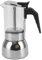 Atyhao Borosilicate Glass and Stainless Steel Moka Pot, Easy to Use, Safet and Healthy, for Induction, Stovetops, BPA Handle, Italian Safety Valve (9 Cups)