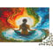 Yoga Jigsaw Puzzles for Adults 1000 Piece Jigsaw Meditation Family Fun Educational Games Home Decoration Colorful Impossible Puzzles Relax Games 1000pcs (75x50cm)