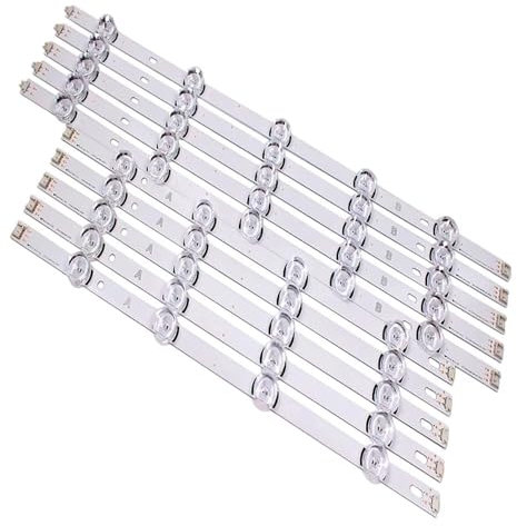 WASQUBKS Tira de retroiluminación LED Compatible for LG 49LB620V Innotek DRT 3.0 49 49LB552 49LB629V 6916l-1788A 6916l-1789A 49LF620V 49UF6430 6916L-1944A