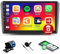 CAMECHO Android 13 2G+64G Car Radio for Audi A3 2008-2012, 9 Touchscreen Car Stereo with Wireless Carplay Android Auto Bluetooth GPS Navi WiFi Mirror Link SWC+ Backup Camera Mirror Link