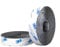 Hanfix Klettband Selbstklebend Extra Stark mit Doppelseitig Klebende 3M, Klettverschluss Selbstklebendes Klebepad Flauschband und Hakenband(Schwarz)