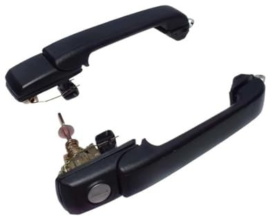 Auto Türgriff für Außen Außentürgriffe mit Schlüsseln vorne hinten Links rechts Set für Golf für Cabrio Mk3 III VR6 1H0837207B, 1H0837207C, 1H4839205